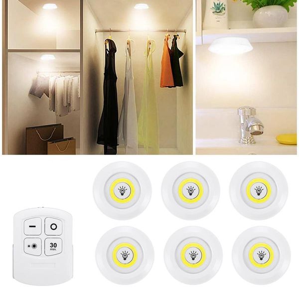 

under cabinet counter light battery operated dimmable puck lighting closets lights with remote control for wardrobe kitchen