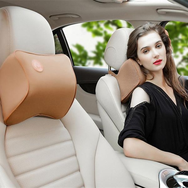 

seat cushions car latex headrest four seasons breathable cervical pillow supplies massage neck soothes spine