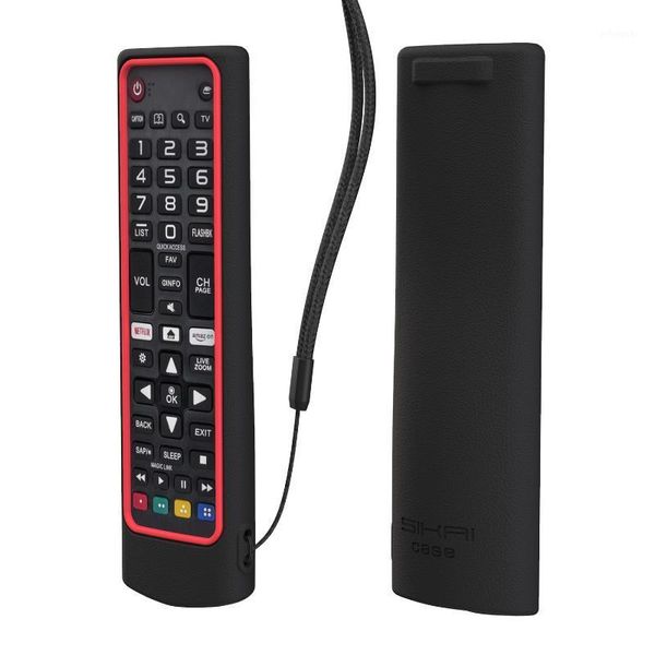 

silicone case for lg smart tv remote akb75095307 akb75375604 akb75675304 shockproof protective cover remote1