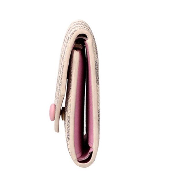 

wallets luxury women's wallet card bag short white purse premium leather designer, Red;black