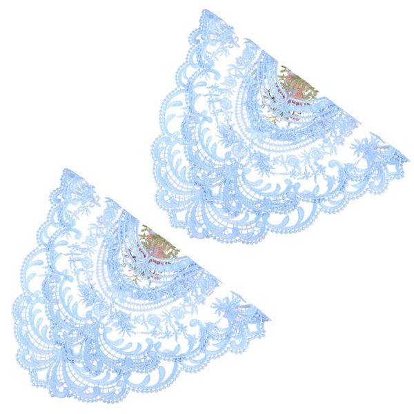 

mats & pads 2pcs lace embroidered placemat decorative wedding party decor