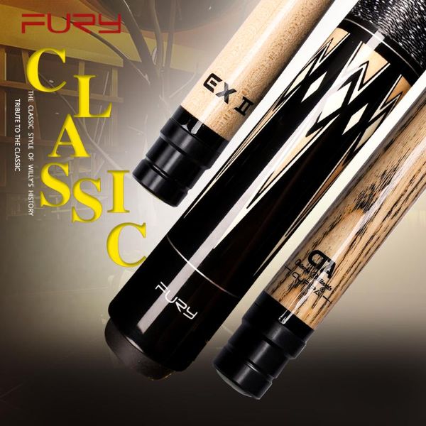 

classic pool cue stick kit billiard cue11.75/12.75mm tips maple/ash two shafts technology 10 pieces professional billiar cues