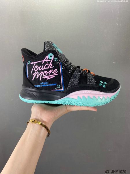 

shoes kyrie 7 neon graffiti basketball for sale bset men women running shoe shop wholesale low mans womans 8 sport 6 winter 5, White;red