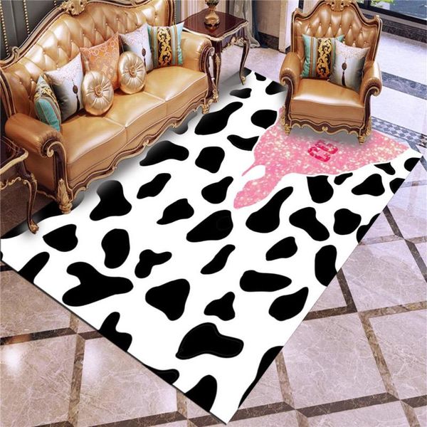

tiger/cows/giraffe carpet animal texture mats home textile rug 3d print outdoor floor mat for bedroom kitchen doorway carpets