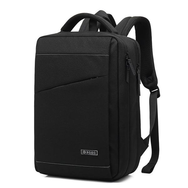 

backpack poso 15.6inch usb lapanti theft school daypack travel male leisure