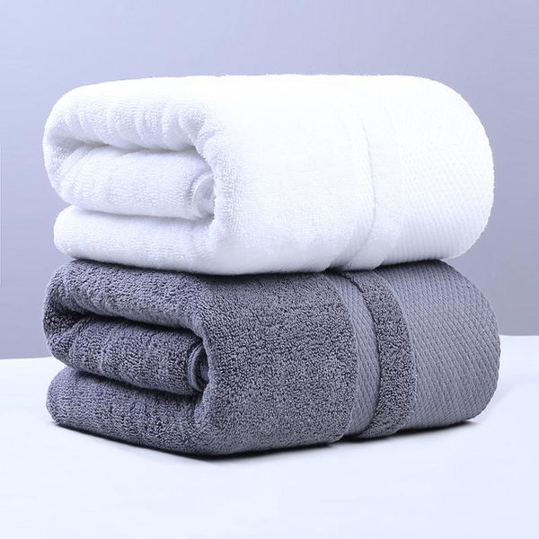 

towel 1pc 100% cotton bath spa bathroom for terry thick luxury solid beach