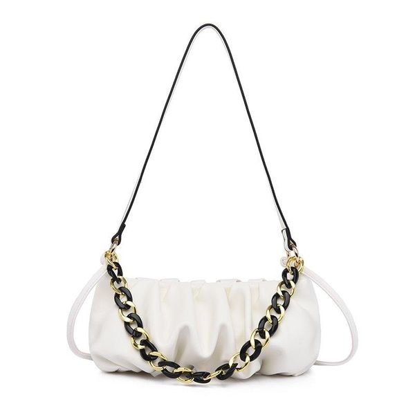 

evening bags fashion solid color cloud dumpling women's bag female shoulder designer crossbody for women daily vintage casual bolsos