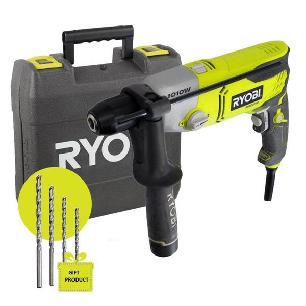 

professiona electric drills ryobi rpd1010k 1010 wa13 mm 2 speed impact drill