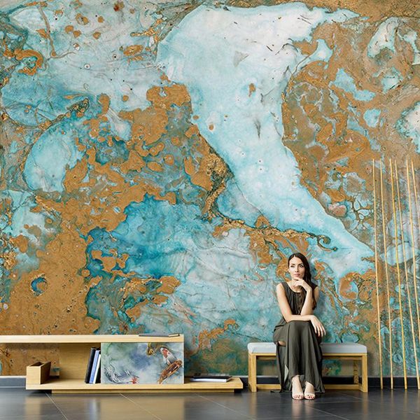 

wallpapers 3d wallpaper light luxury marble interior design home decor for living room bedroom custom po