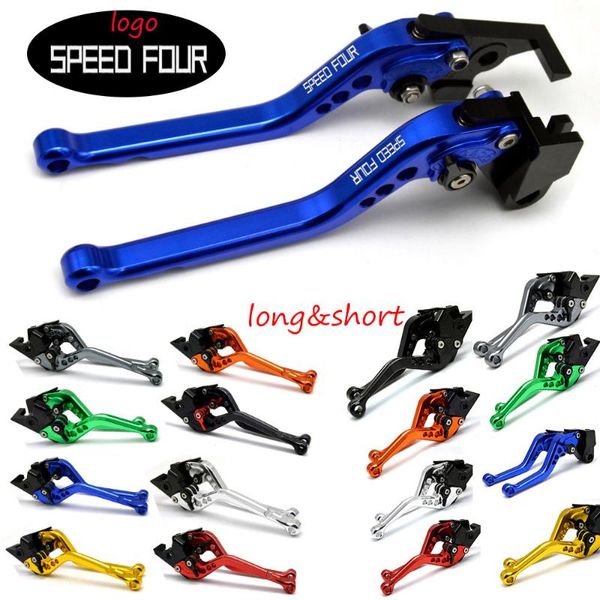 

short&long for speed four 2003 2004 motorcycle accessories cnc brake clutch levers brakes