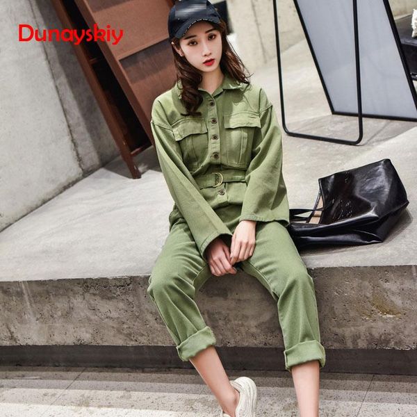 

women's jumpsuits & rompers fashion streetwear style denim overalls women 2021 autumn long sleeve high waist bodycon romper wide leg ju, Black;white