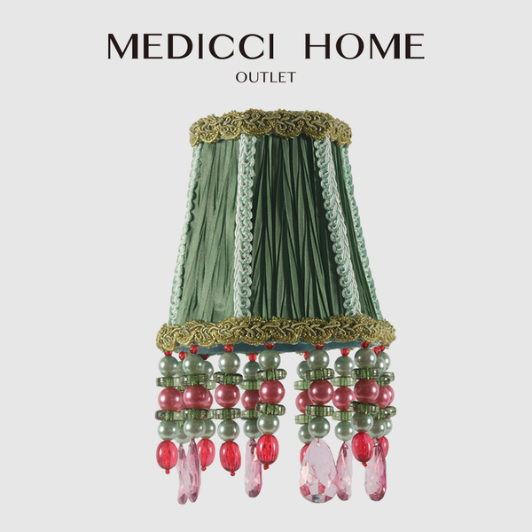 

lamp covers & shades medicci home decorative handmade shade ethnic bohemia style emerald green lving room bedroom cloth lampshades with tass