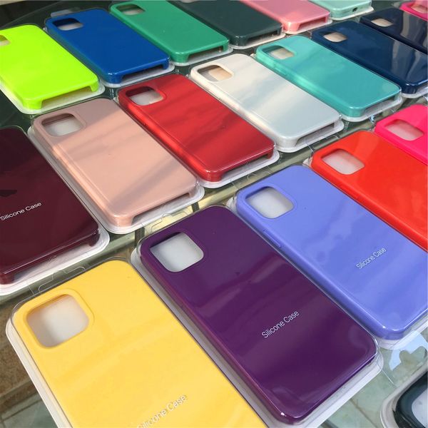 

official original silicone case for iphone 12 11 pro max mini cover liquid cases for apple iphone 7 8 plus 6 6s x xs xr se 2020