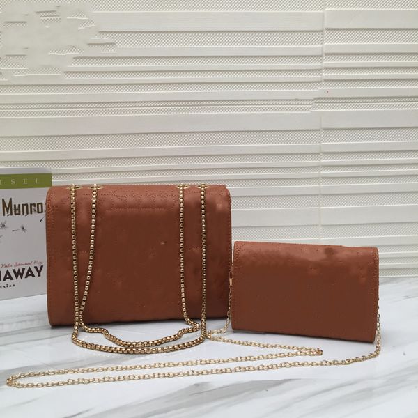

2021 fashion two-piece printed one-shoulder chain bag508-3#