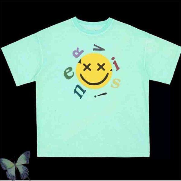 

3d schuim smiley face reflecting mayhem nervis t-shirt euro size high quality, White;black
