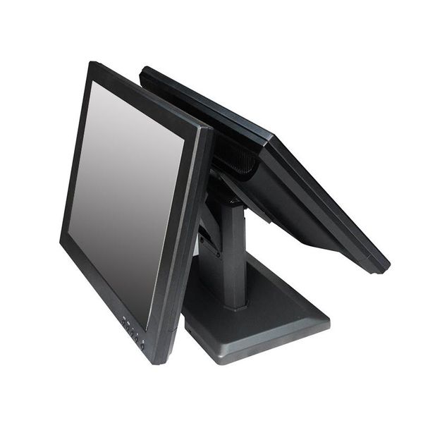 

monitors dual screen display for tea shop double monitor machine 15 inch
