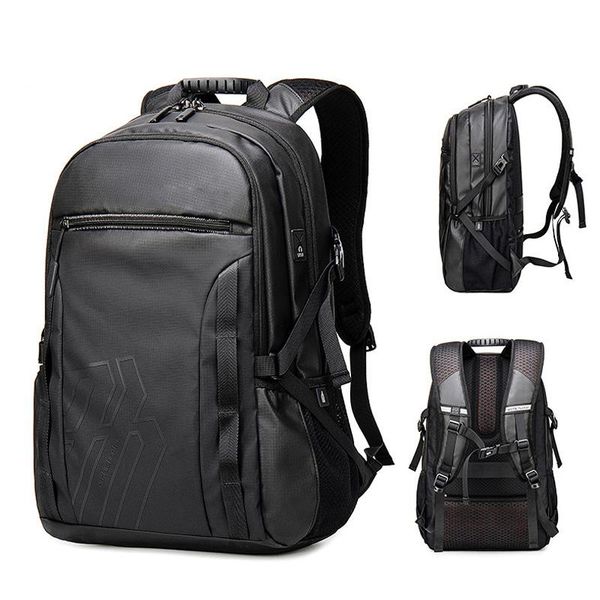 

large capacity men backpack outdoor waterproof business lapbag multi-functional sports short travel back pack school bags