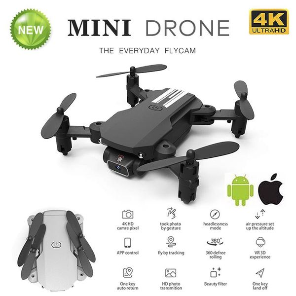 

drones rc drone uav quadcopter wifi fpv with 4k hd camera aerial pography helicopter foldable led light quality global toy jimitu