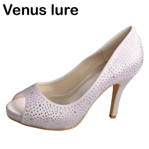 

dress shoes shiny beads peep toe evening platform heels with 4 inch heel, Black
