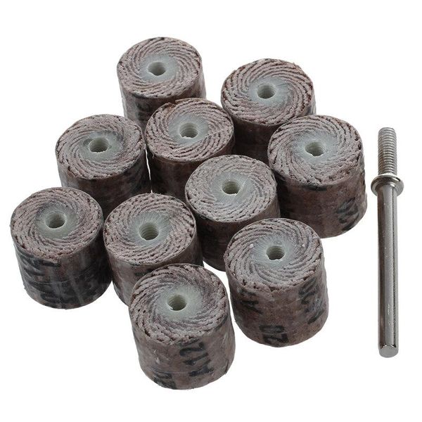 

sanders 12 x 14 m 120-grit brush grinding tool flap wheel (10 pieces)