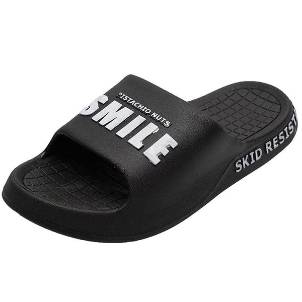 

beach slippers summer flip flops female outdoor women shoes cute, Black