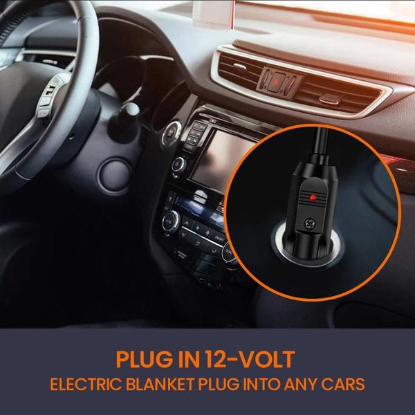 

car heating blanket winter heated 12v lcd display warm auto electric fleece for constant temperature other interior accessories