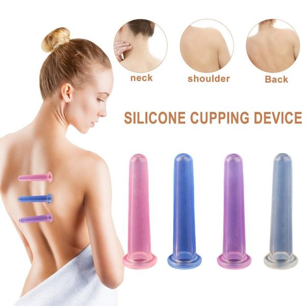 

full body massager massage cup health care silicone vacuum neck face back no.4 anti cellulite relax