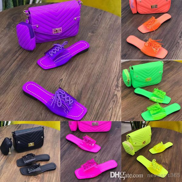 

plus size fashion women slippers trend lace up slides beach square head flip flops flat solid color shoes, Black