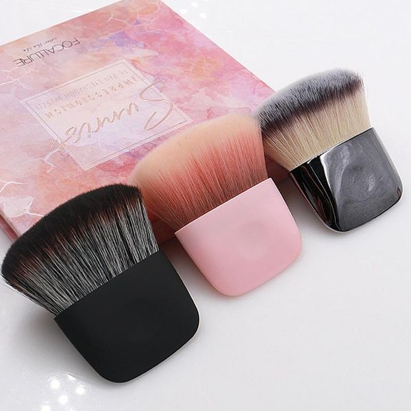 

makeup brushes lucky-beauty foundation brush bb cream cosmetic loose blusher flat make up set