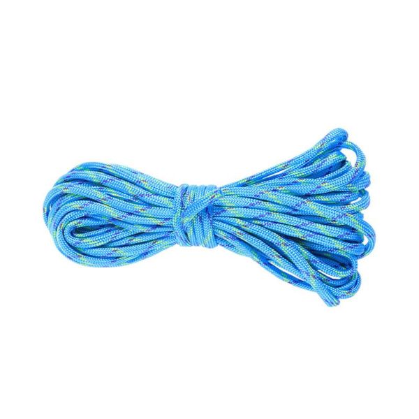 

outdoor gadgets paracord survival seven cores umbrella rope crafting kit nylon parachute cord (7 meters, blue)