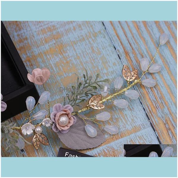 

hair jewelryhair clips & barrettes krasivaya hairbands crown pearl wedding aessories jewelry drop delivery 2021 uednh, Golden;silver