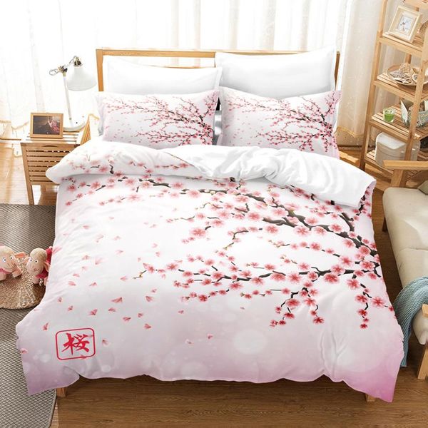 

bedding sets beauty flower set single twin full  king size rose sunflower bed children's kid bedroom duvetcover 3d 017