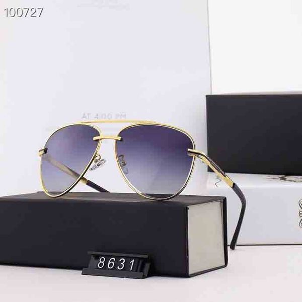

new men's sunglasses women's 8631 sunglasses fashion style protect eyes send, White;black