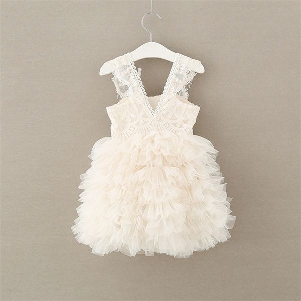 

girl's dresses lace girls flower kids party dress for weddging children's princess girl elegant clothes toddler baby vestido c0228, Red;yellow
