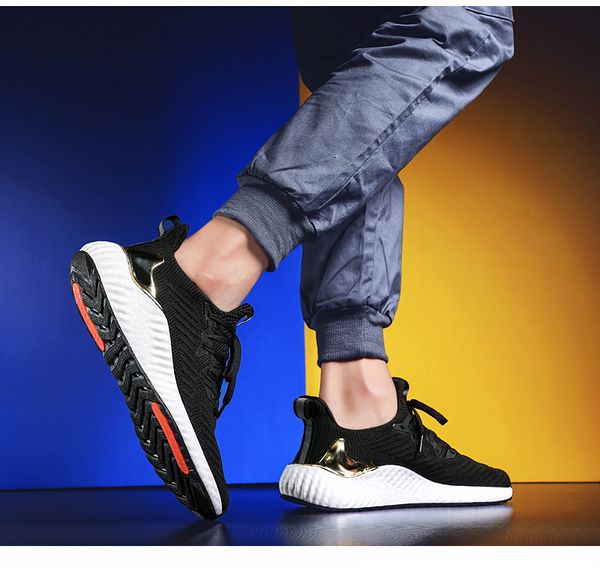 

women men sports trainers size running shoes breathable mesh red black white blue green platform runners sneakers code:08-613
