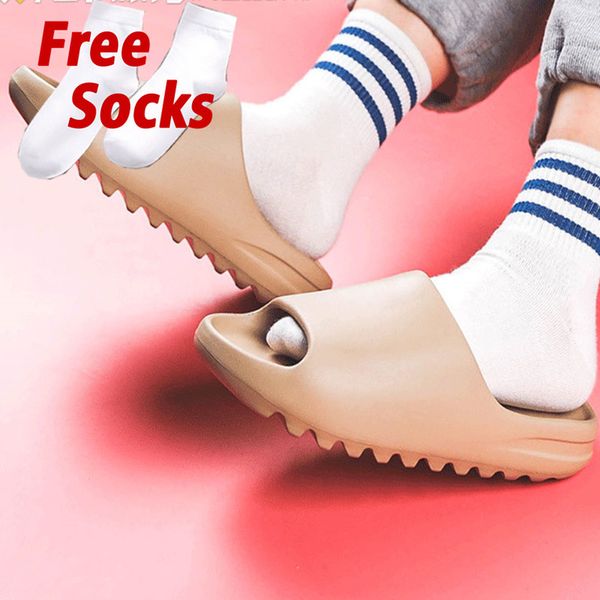 

yeesy foam runner slide women men slippers desert sand bone resin sandal bench sneakers yoga outdoor sports football basketball soccer a tmf, Black