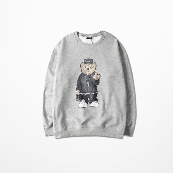 

hoodies dr. dr e n.w.a. straight sweater outside compton on ice cube dre eazy dj yella mc ren hip hop cartoon male hoodie bear, Black