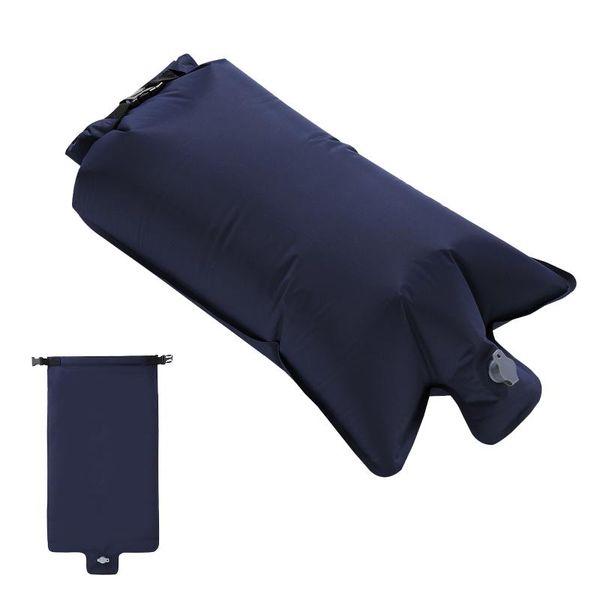 

outdoor pads inflatable flotation air pack tpu nylon ultra-light portable waterproof dry bag roll up folding bucket