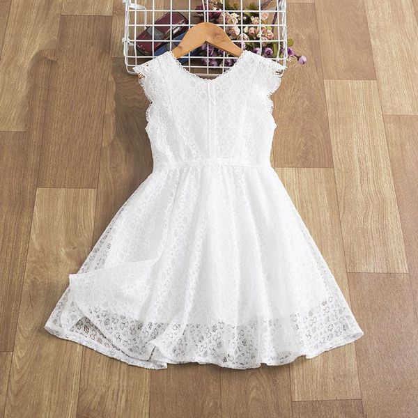 

girl's dresses toddler kids baby girls lace ruched tulle patchwork princess clothes summer dress dropping vestido 2021, Red;yellow