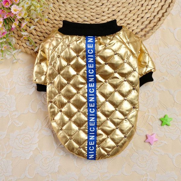 

winter dog clothes for small cotton-padded warm suit coat jackets chihuahua pet js22 apparel