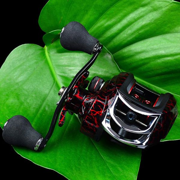 

high speed outdoor durable spinning saltwater fishing reel 19 bearings bait casting metal right left handed tackle professional baitcasting