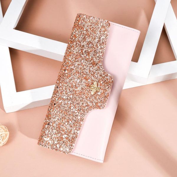 

wallets wallet female women's snap coin purse phone bag bow multi-card bit card holder women luxury, Red;black