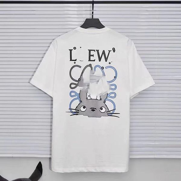 

luxury design correct version summer star letter printed cartoon t-shirt, White