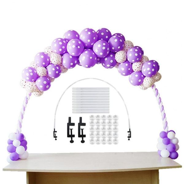 

party decoration 1 set table balloon arch holder bow of circle wreath stand wedding birthday decor baby shower background