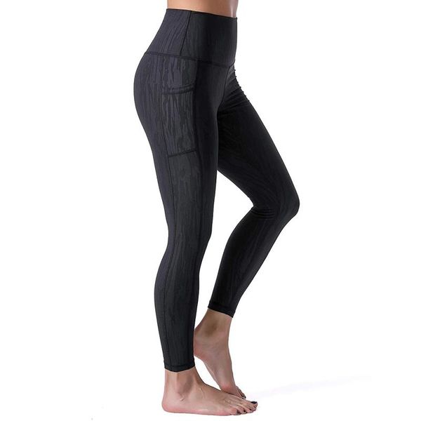 

yoga outfit women gym fitness leggings high waist seamless push up fashion ladies printed tight running pants