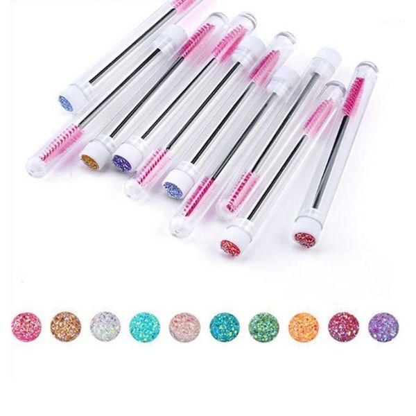 

reusable eyelash brush separate tube eyebrow replaceable dust-proof disposable extension brushes1