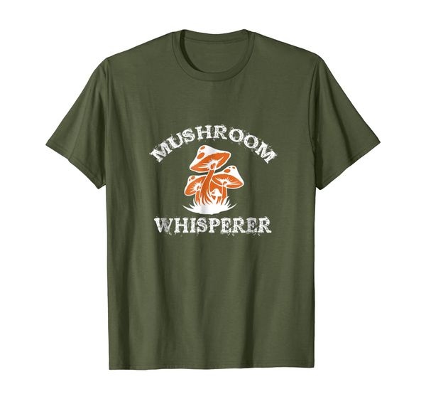 

mushroom shirt funny mushroom whisperer t-shirt, White;black