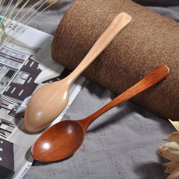 

wooden spoon bamboo kitchen cooking utensil tools soup wood porridge japanese-style tableware spoons