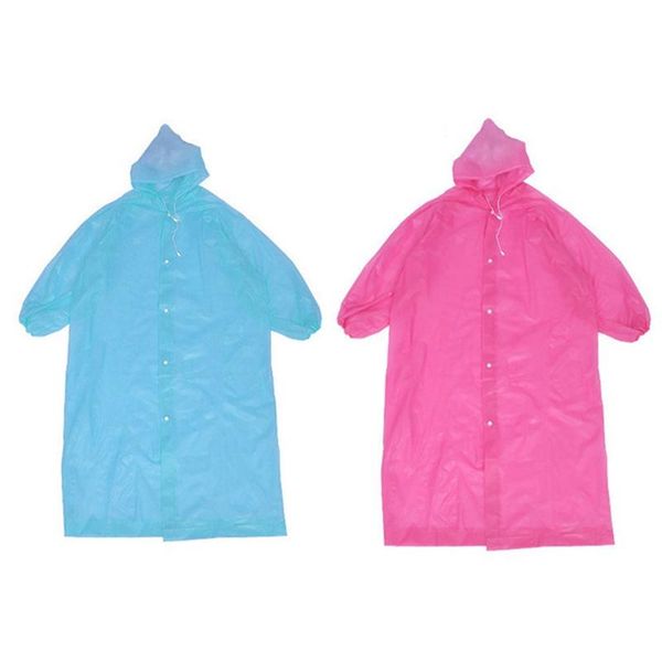 

rain wear 3pcs fashion peva not disposable impermeable raincoat adult