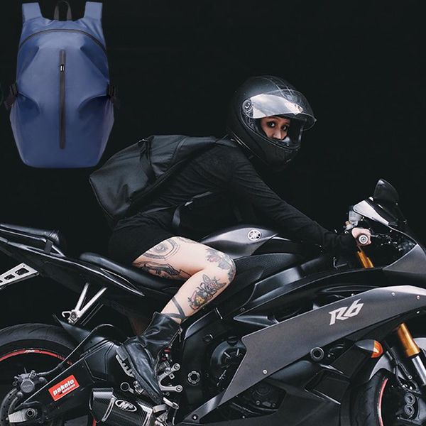 

motorcycle riding backpack fashion helmet bag trend full face knight male equipment